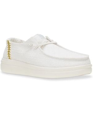 HEYDUDE Wendy Espadrille Slipon - White