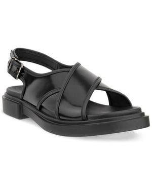 Ecco Metropole Seoul Sandal - Black