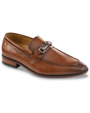 guess brown dress shoes Guess Men's Shelly Cap Toe Derby - Brown