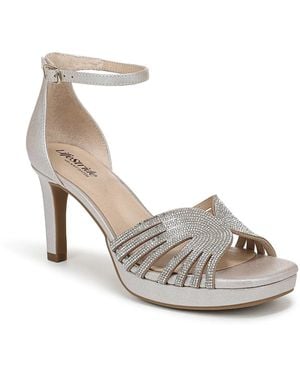 LifeStride Glamorous Platform Sandal - White