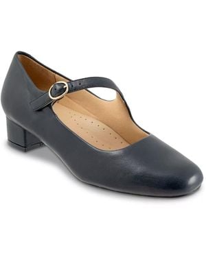 Trotters Desna Mary Jane Pump - Blue