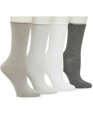 Kelly & Katie Buttersoft Crew Socks 4 Pack - Black