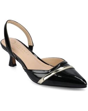 Journee Collection Nellia Pump - Black