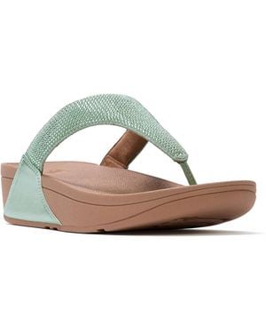 Fitflop Lulu Crystal Wedge Sandal - Black