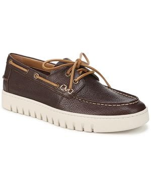 Vionic Uptown Boat Shoe - Brown