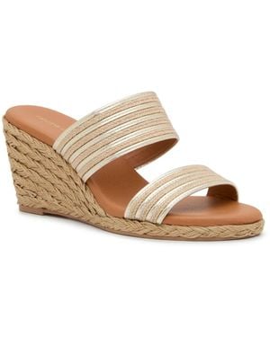 Andre Assous Nitra Espadrille Wedge Sandal - Brown