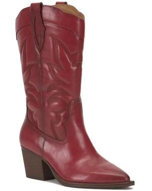 Crown Vintage Syra Western Bootie - Red