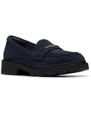 Clarks Lauryl Step Loafer - Blue