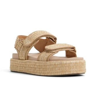 Call It Spring Mauii Platform Sandal - Metallic
