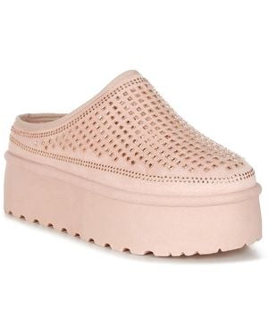 LONDON RAG Kickles Platform Slipper - Pink