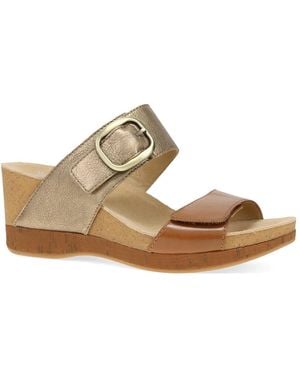 Dansko Shannon Wedge Sandal - Metallic
