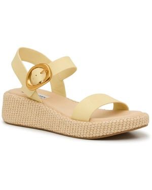 Steve Madden Sedonah Wedge Sandal - Metallic