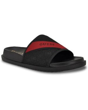 Guess Vellden Slide Sandal - Black