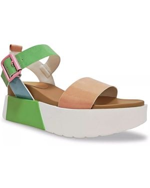 Ninety Union Wonder Wedge Sandal - Green