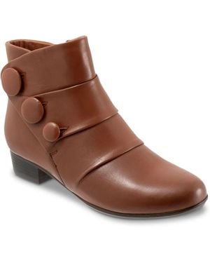 Trotters Mila Bootie - Brown
