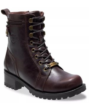 Harley Davidson Harleydavidson Keeler Bootie - Brown