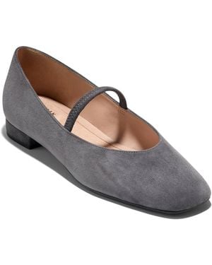 Cole Haan Valinda Mary Jane Flat - Black