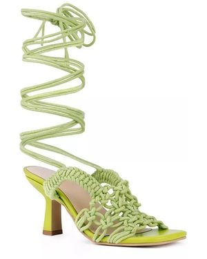 Rag & Co Beroe Ghillie Sandal - Green