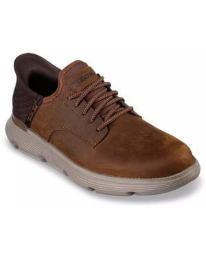 Skechers Hands Free Slipins Garza Gervin Oxford - Brown