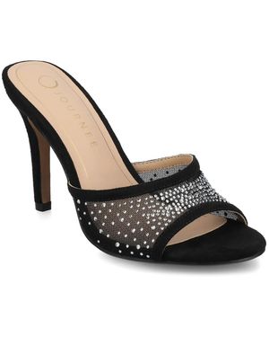 Journee Collection Hensley Sandal - Black