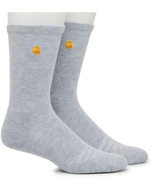 Carhartt Force Midweight Crew Socks 2 Pack - Gray