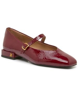 Sam Edelman Kadin Mary Jane Flat - Red