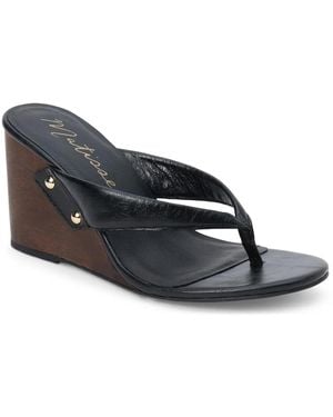 Matisse Maryland Wedge Sandal - Black