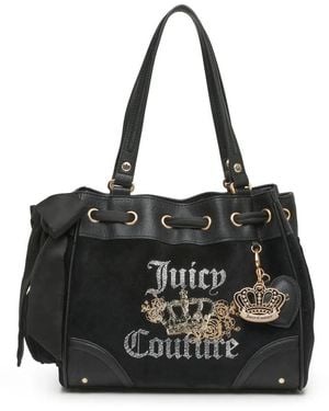 Juicy Couture Royal Bloom Tote - Black