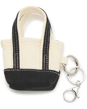 Kelly & Katie Canvas Tote Bag Charm - Black