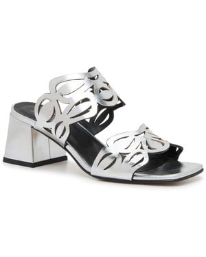 Two Twin Hearts Lynette Sandal - Black