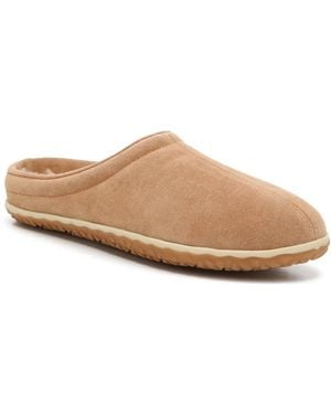 Minnetonka Taylor Scuff Slipper - Brown