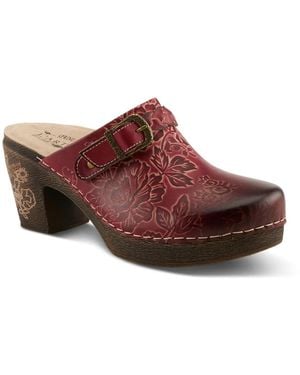 L'ARTISTE Calliroe Clog - Red