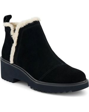 TOMS Maude Wedge Bootie - Black