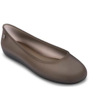 Melissa Sot Ballerina Essential Jelly Ballet Flat - Gray