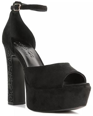 Rag & Co Beaty Platform Sandal - Black