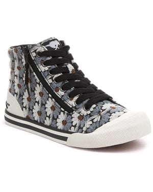 Rocket Dog Jazzin Hightop Sneaker - Black