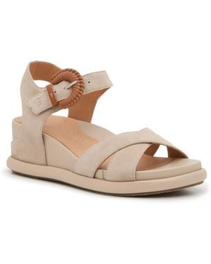 Gentle Souls Jordi Wedge Sandal - Brown