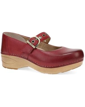 Dansko Xp 2.0 Mary Jane Clog - Red