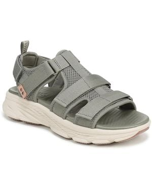Ryka Devotion Max T Strap Sandal - Gray