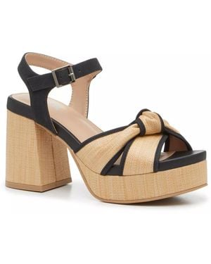 MIA Roxie Platform Sandal - Black