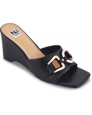 Ninety Union Kensy Wedge Sandal - Blue
