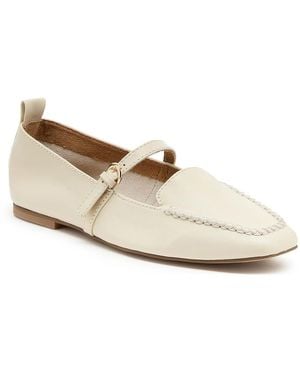 Kelsi Dagger Brooklyn Ferry Mary Jane Flat - White
