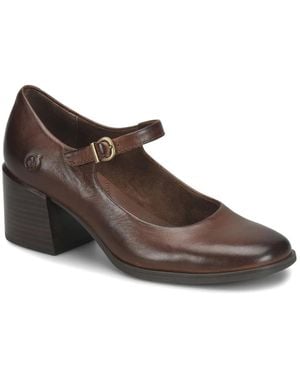 Born Laine Mary Jane Pump - Brown