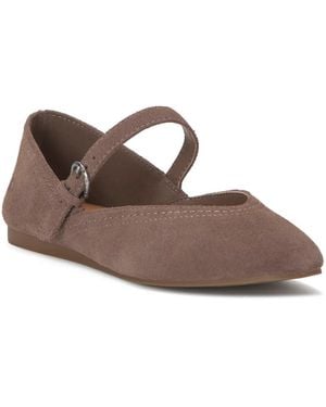 Lucky Brand Albajane Mary Jane Flat - Brown