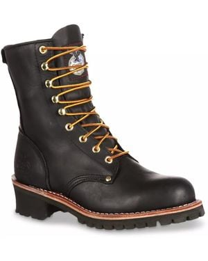 Georgia Boot Logger Work Boot - Black