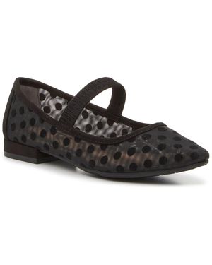 Kelly & Katie Alston Mary Jane Flat - Black
