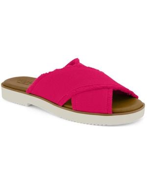 TOMS Mae Crossover Sandal - Pink