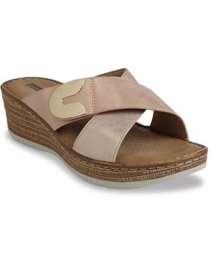 Good Choice Demi Wedge Sandal - Brown