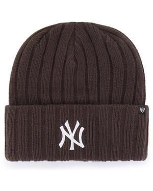 '47 Ribbed Haymaker New York Yankees Beanie - Black