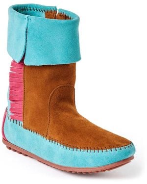 Minnetonka X Stranger Things Holly Wheeler Bootie - Blue